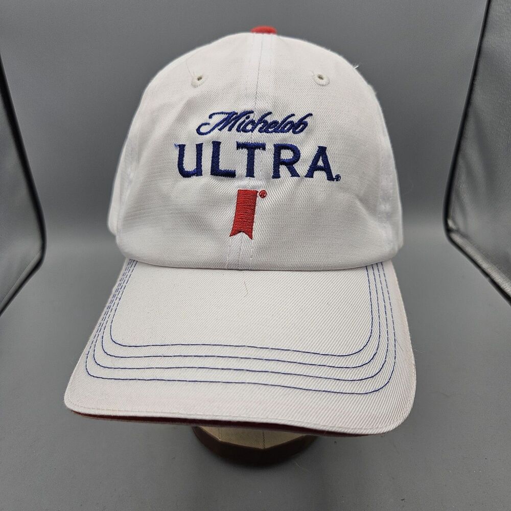 Michelob Ultra White Golf Baseball Hat Cap